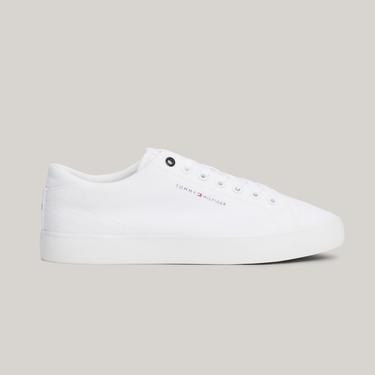  Tommy Hilfiger Vulcing Low Erkek Beyaz Sneaker