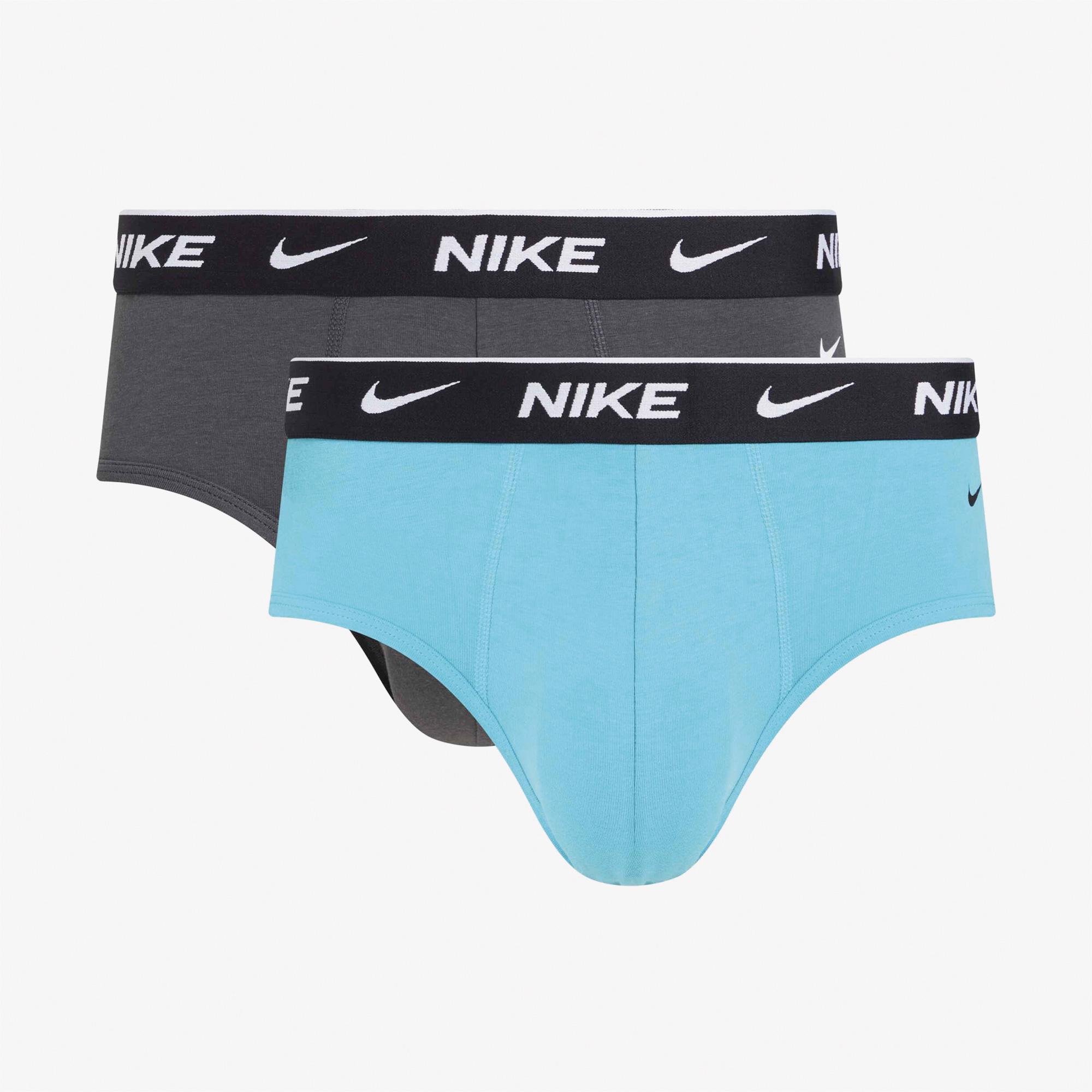 Nike Eday Cotton Stretch 2'li Erkek Renkli Boxer