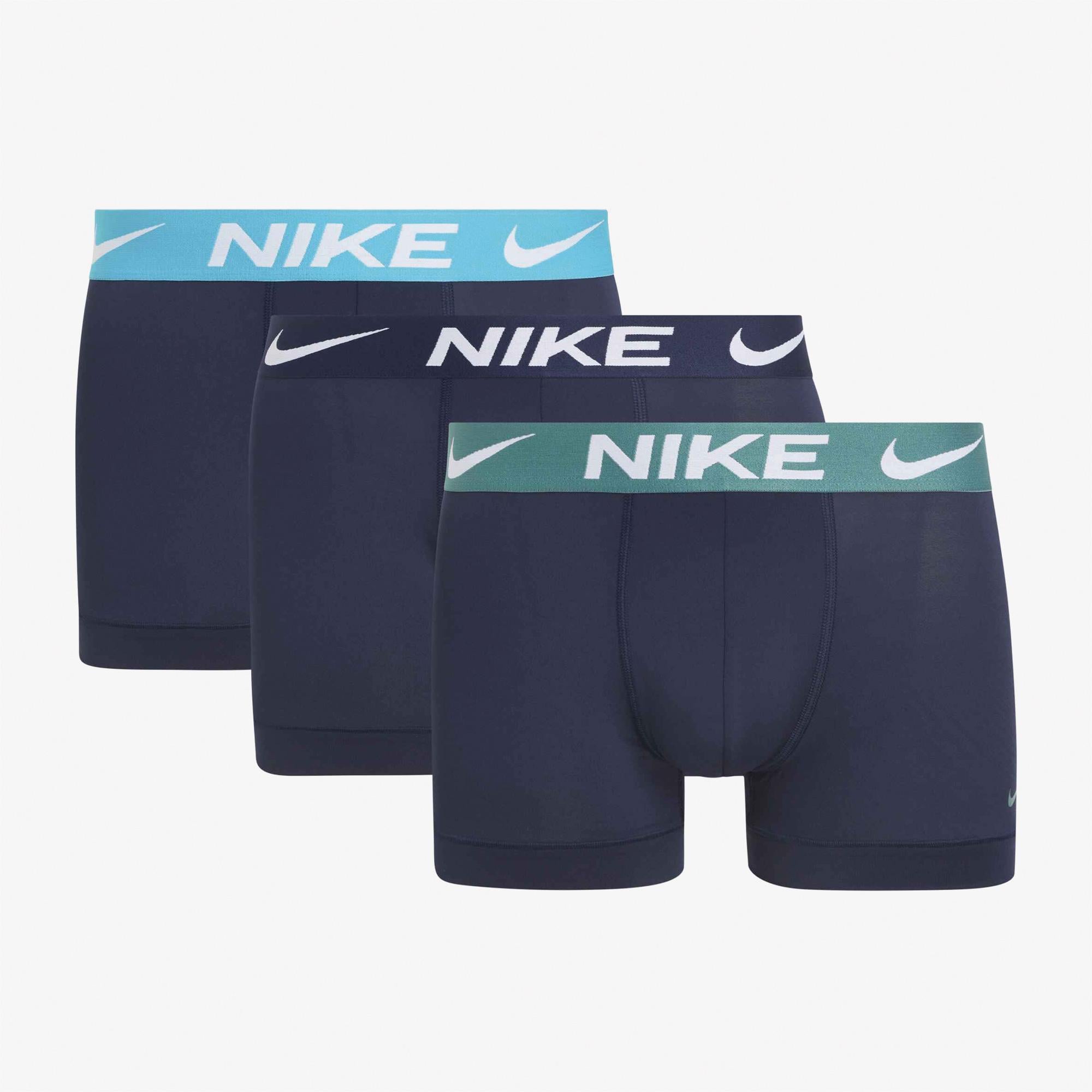 Nike Essential Micro 3'lü Erkek Renkli Boxer