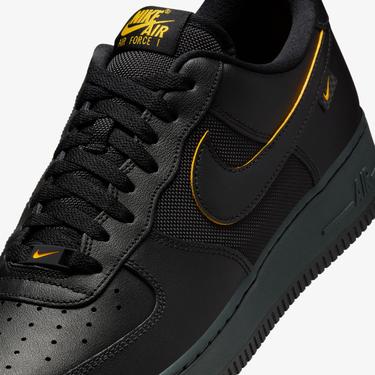  Nike Air Force 1 '07 Erkek Siyah Spor Ayakkabı