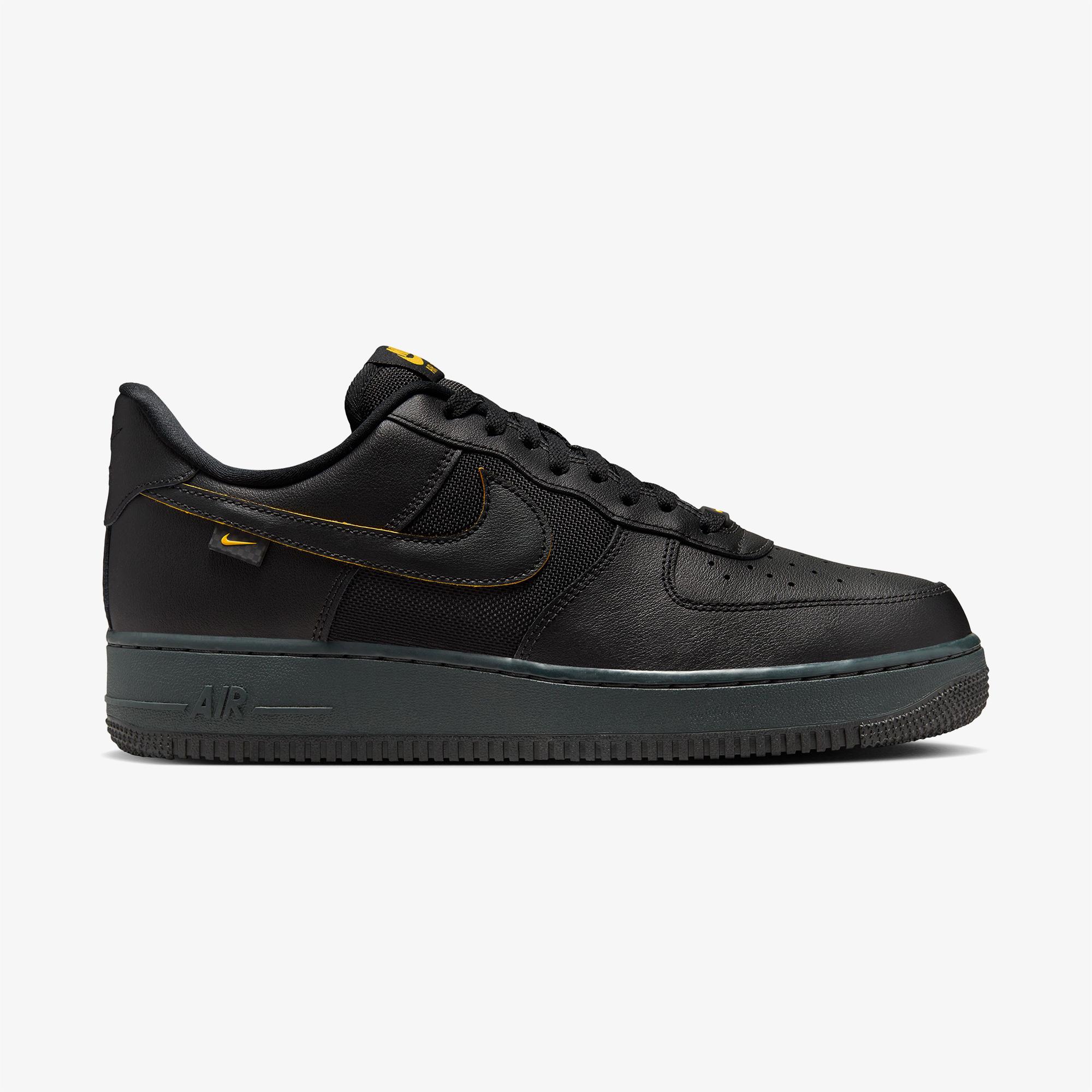 Nike Air Force 1 '07 Erkek Siyah Spor Ayakkabı