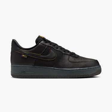  Nike Air Force 1 '07 Erkek Siyah Spor Ayakkabı