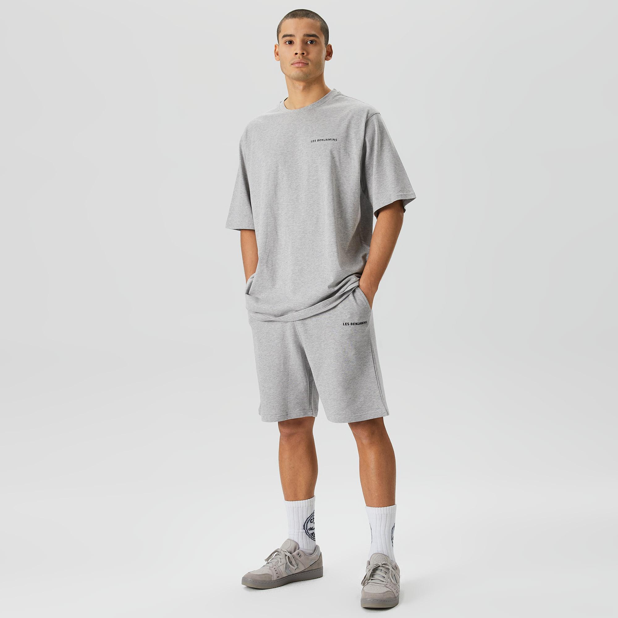 Les Benjamins Core Erkek Gri Şort