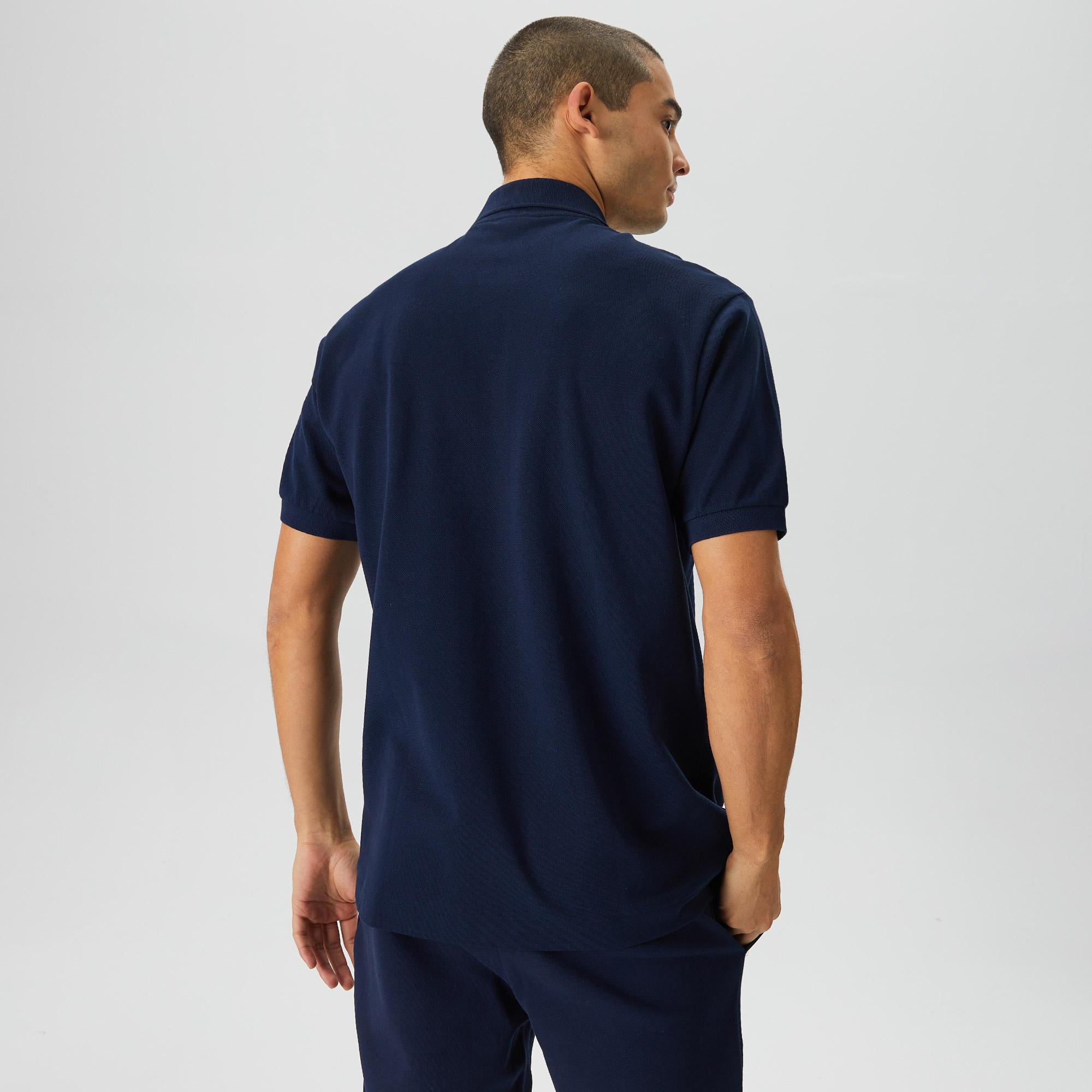 Lacoste L.12.12 Erkek Classic Fit Lacivert Polo