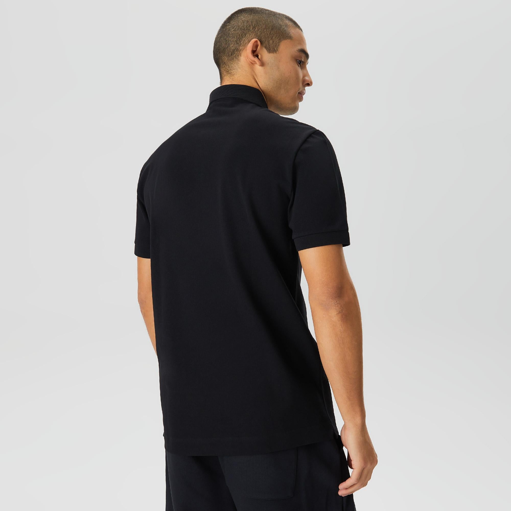 Lacoste L.12.12 Erkek Classic Fit Siyah Polo