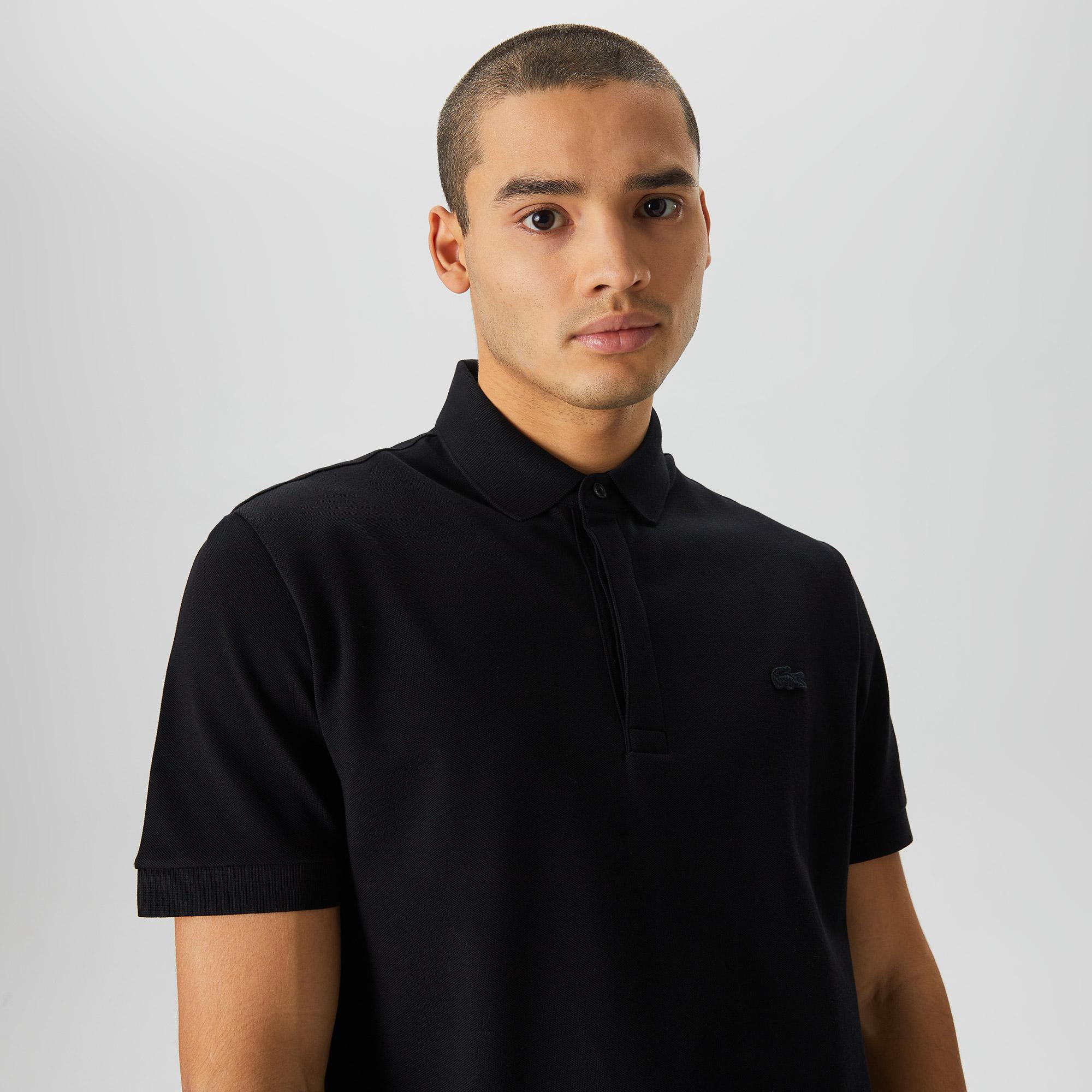 Lacoste L.12.12 Erkek Classic Fit Siyah Polo