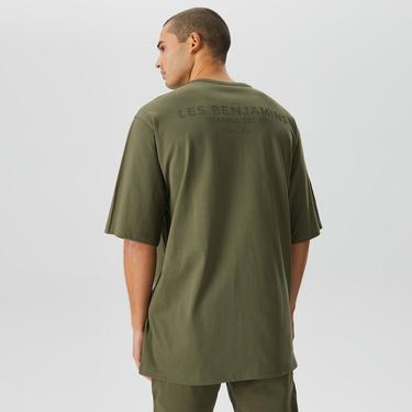  Les Benjamins Classics Erkek Yeşil T-Shirt