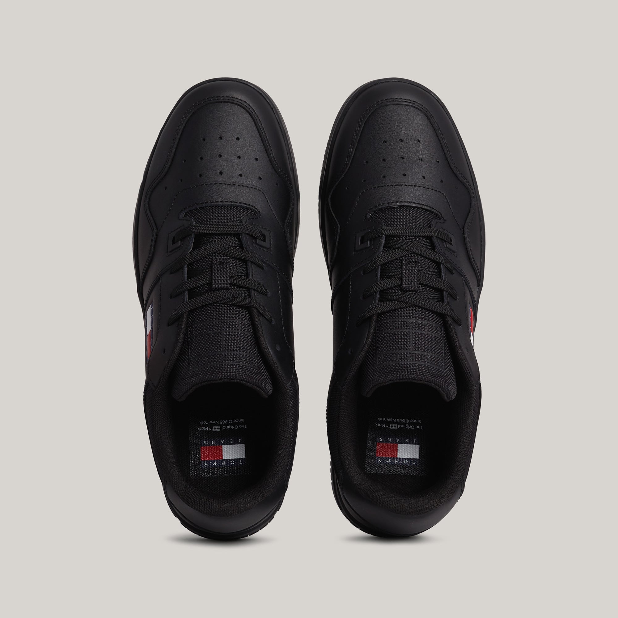 Tommy Jeans Retro Basket Erkek Siyah Sneaker - Görsel 8