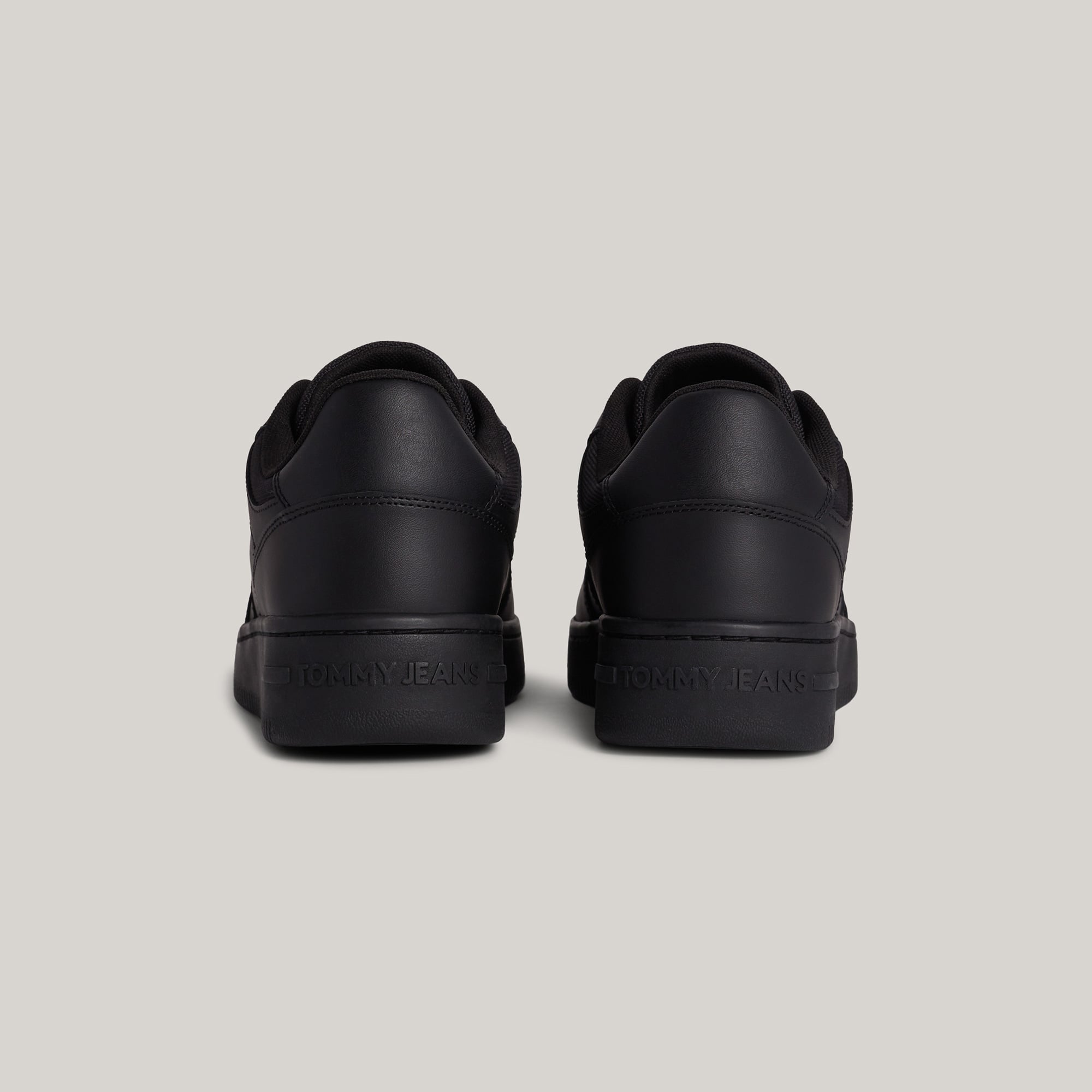 Tommy Jeans Retro Basket Erkek Siyah Sneaker - Görsel 4