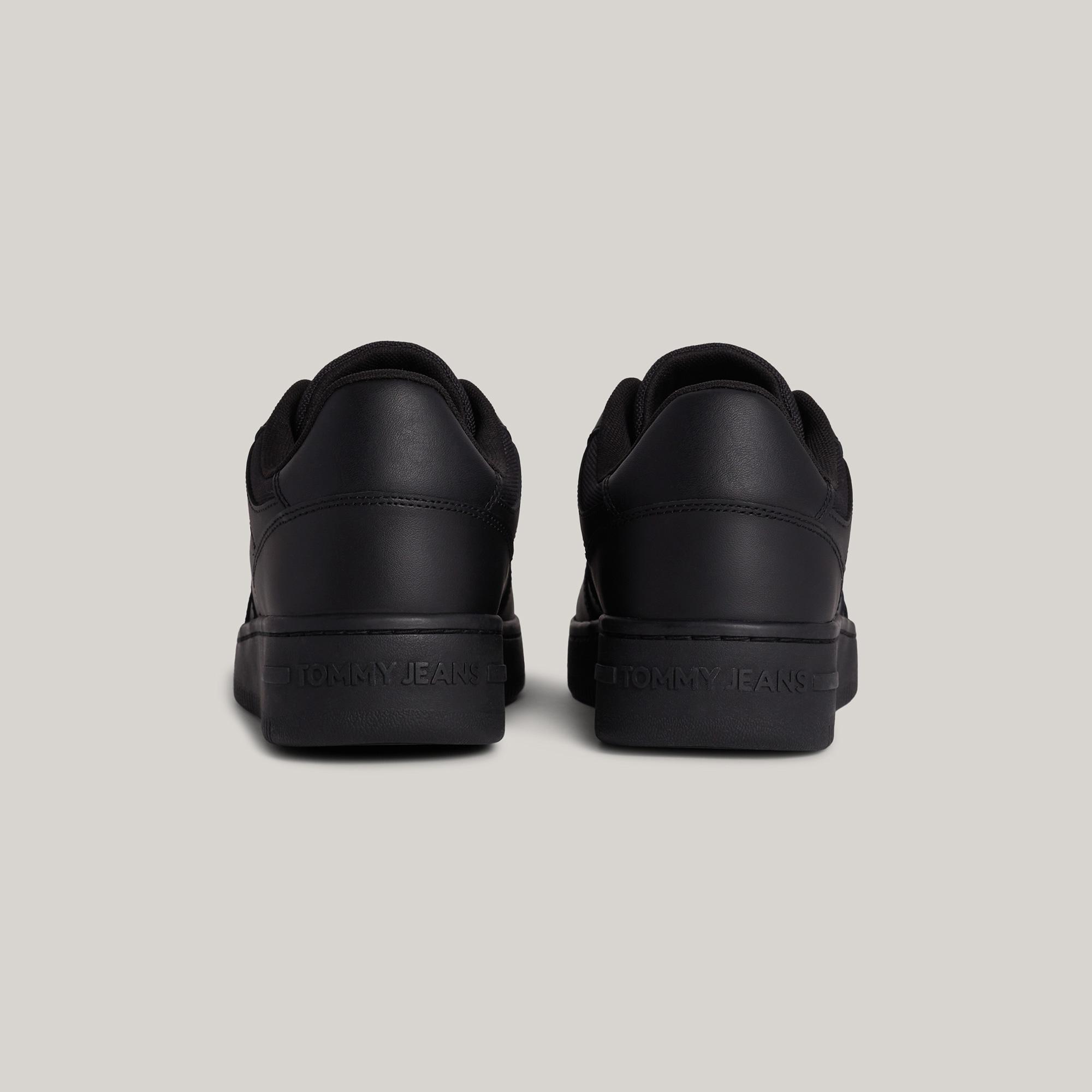 Tommy Jeans Retro Basket Erkek Siyah Sneaker