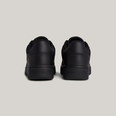  Tommy Jeans Retro Basket Erkek Siyah Sneaker