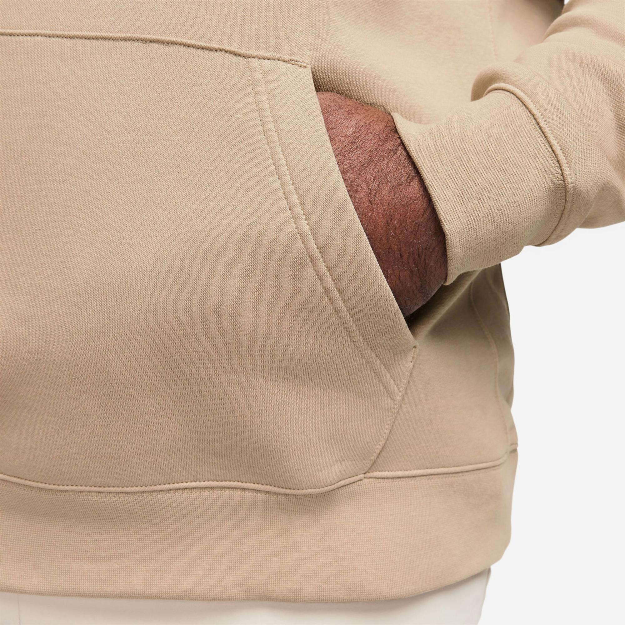 Nike Sportswear Club Fleece Erkek Haki Sweatshirt