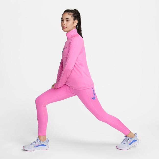  Nike Fast Dri-Fit Kadın Pembe Tayt
