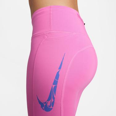 Nike Fast Dri-Fit Kadın Pembe Tayt