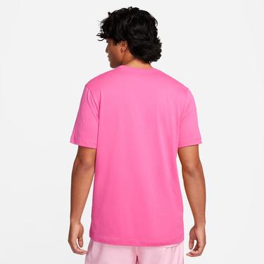  Nike Sportswear Club Erkek Pembe T-Shirt
