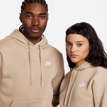  Nike Sportswear Club Fleece Erkek Haki Sweatshirt