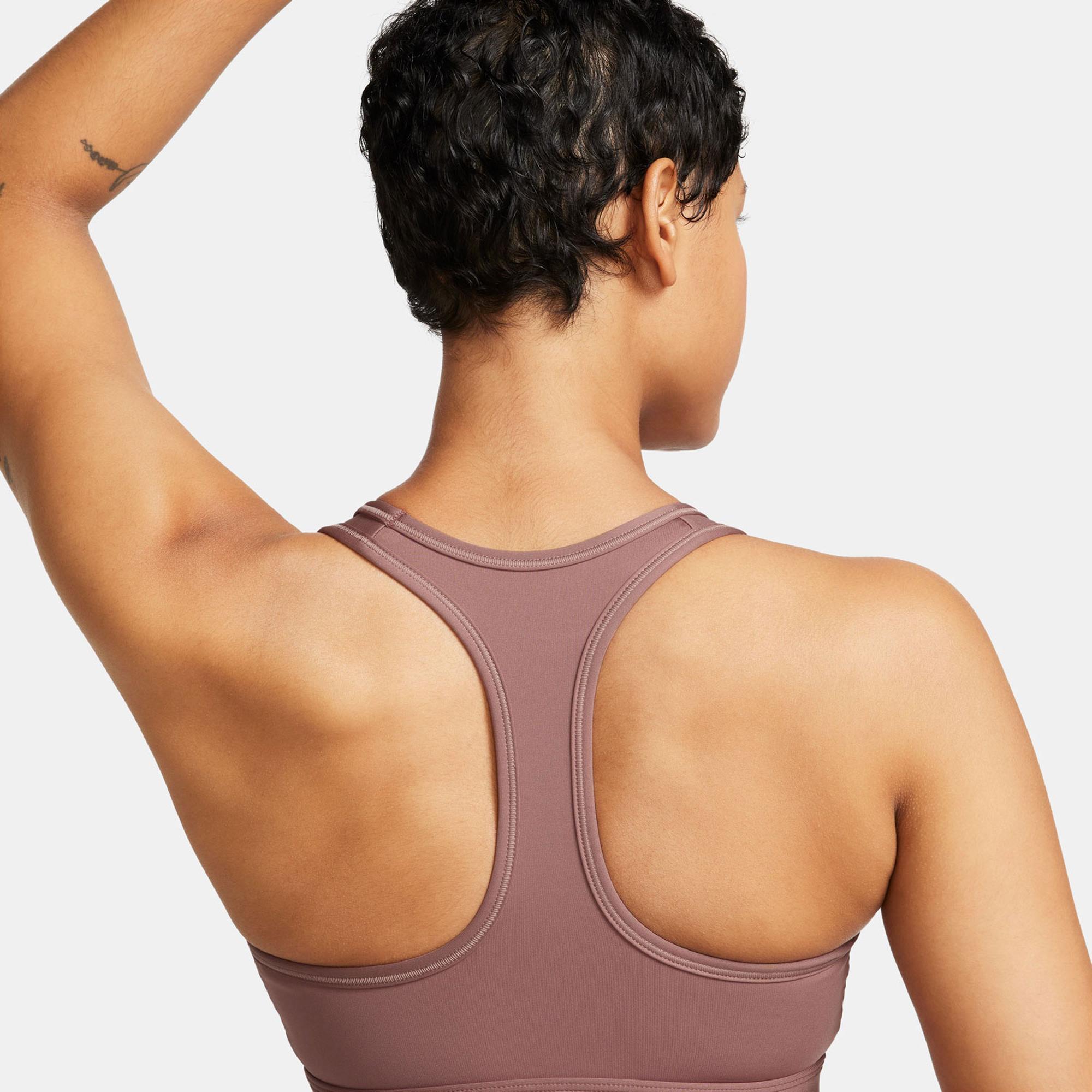 Nike Swoosh Medium Support Kadın Pembe Bra