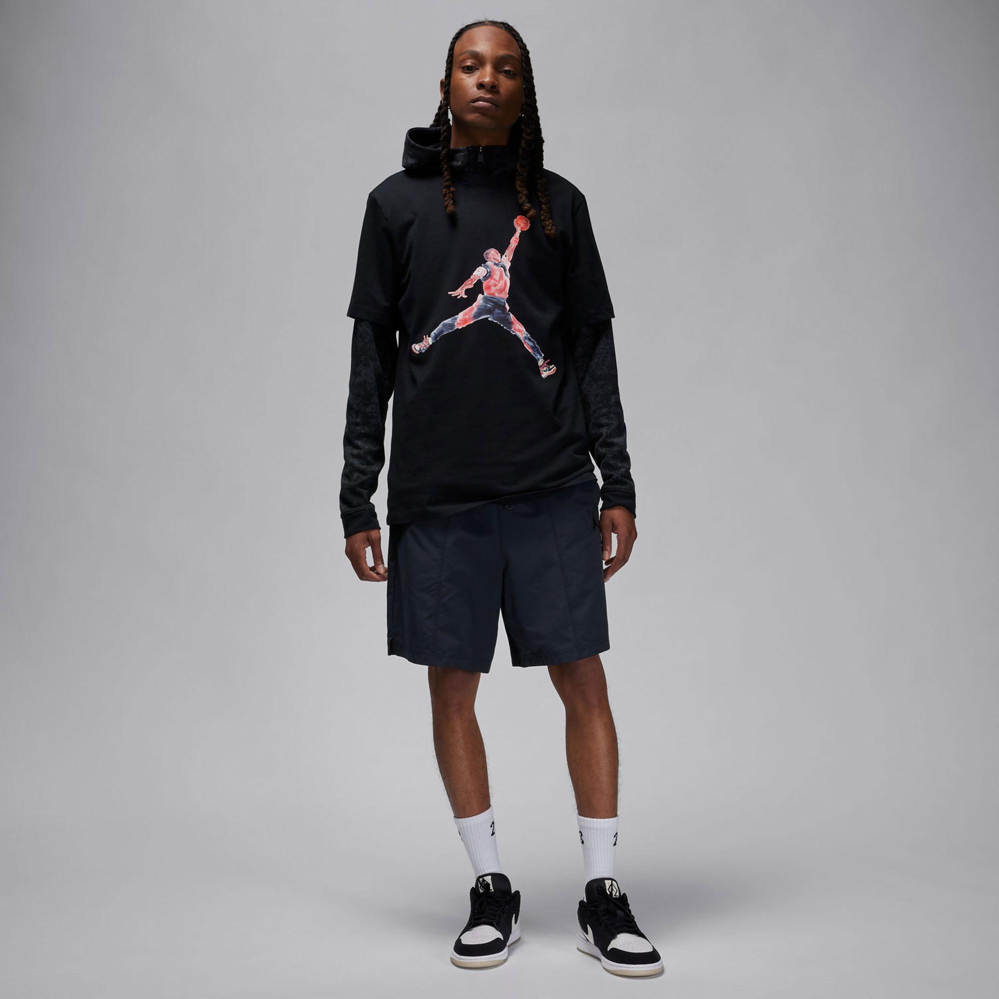 Jordan Brand Erkek Siyah T-Shirt