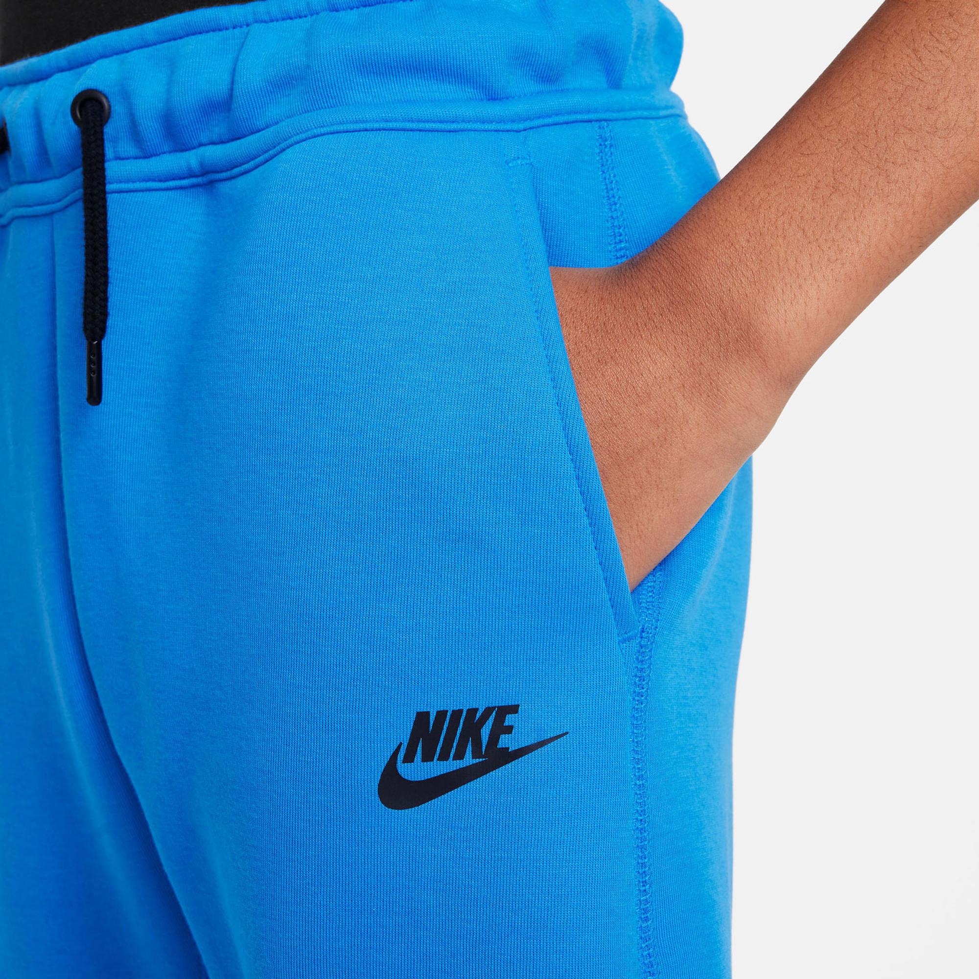Nike Sportswear Tech Fleece Çocuk Mavi Eşofman Altı