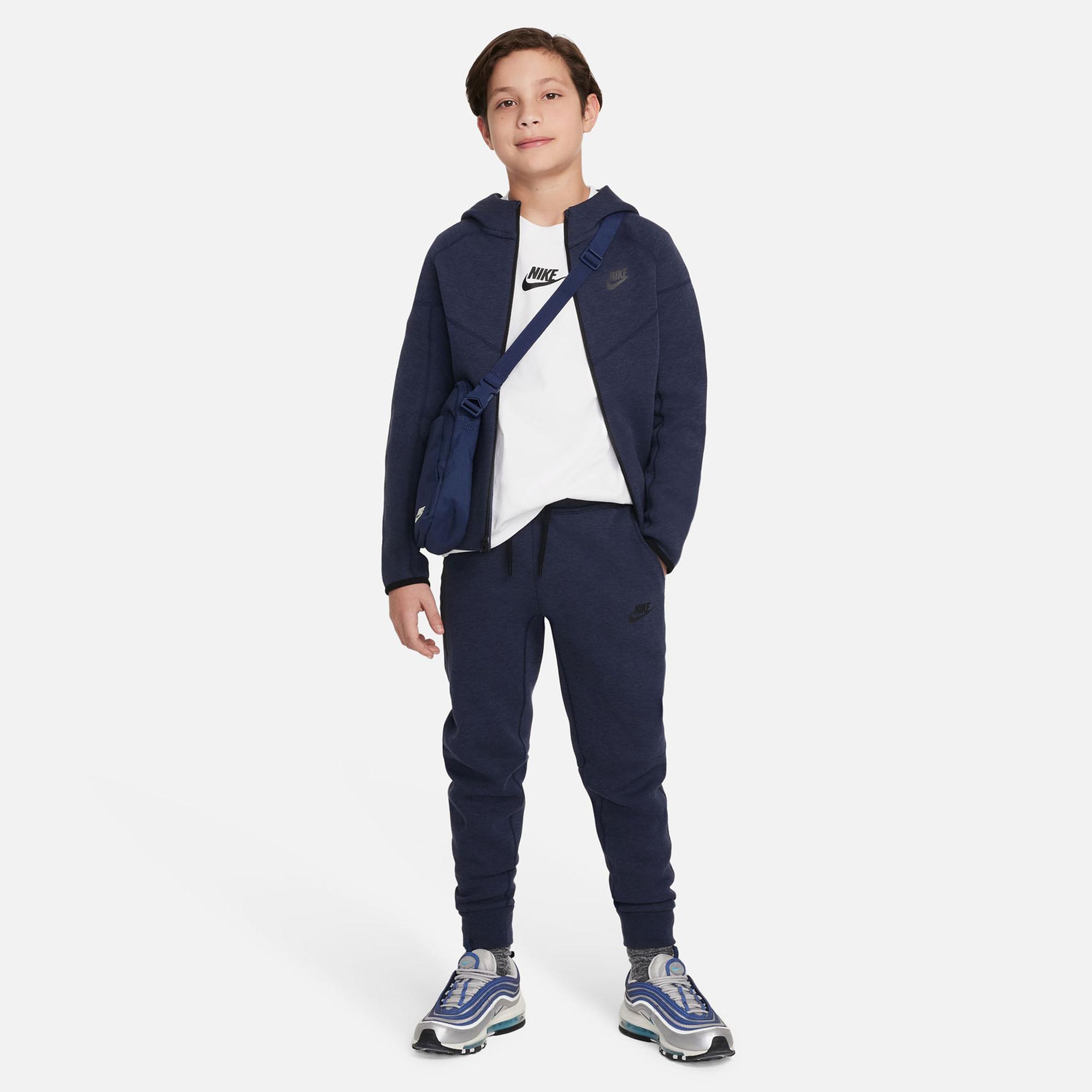 Nike Sportswear Tech Fleece Çocuk Mavi Eşofman Altı