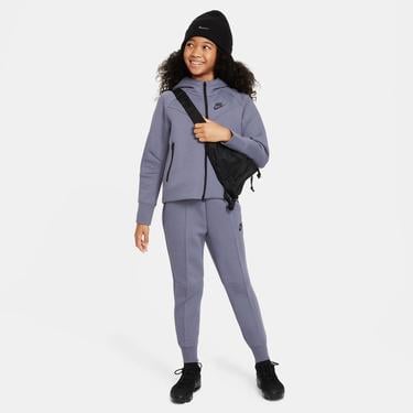  Nike Sportswear Tech Fleece Çocuk Gri Sweatshirt