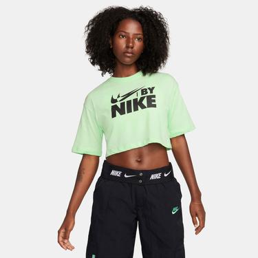  Nike Sportswear Crop Kadın Yeşil T-Shirt