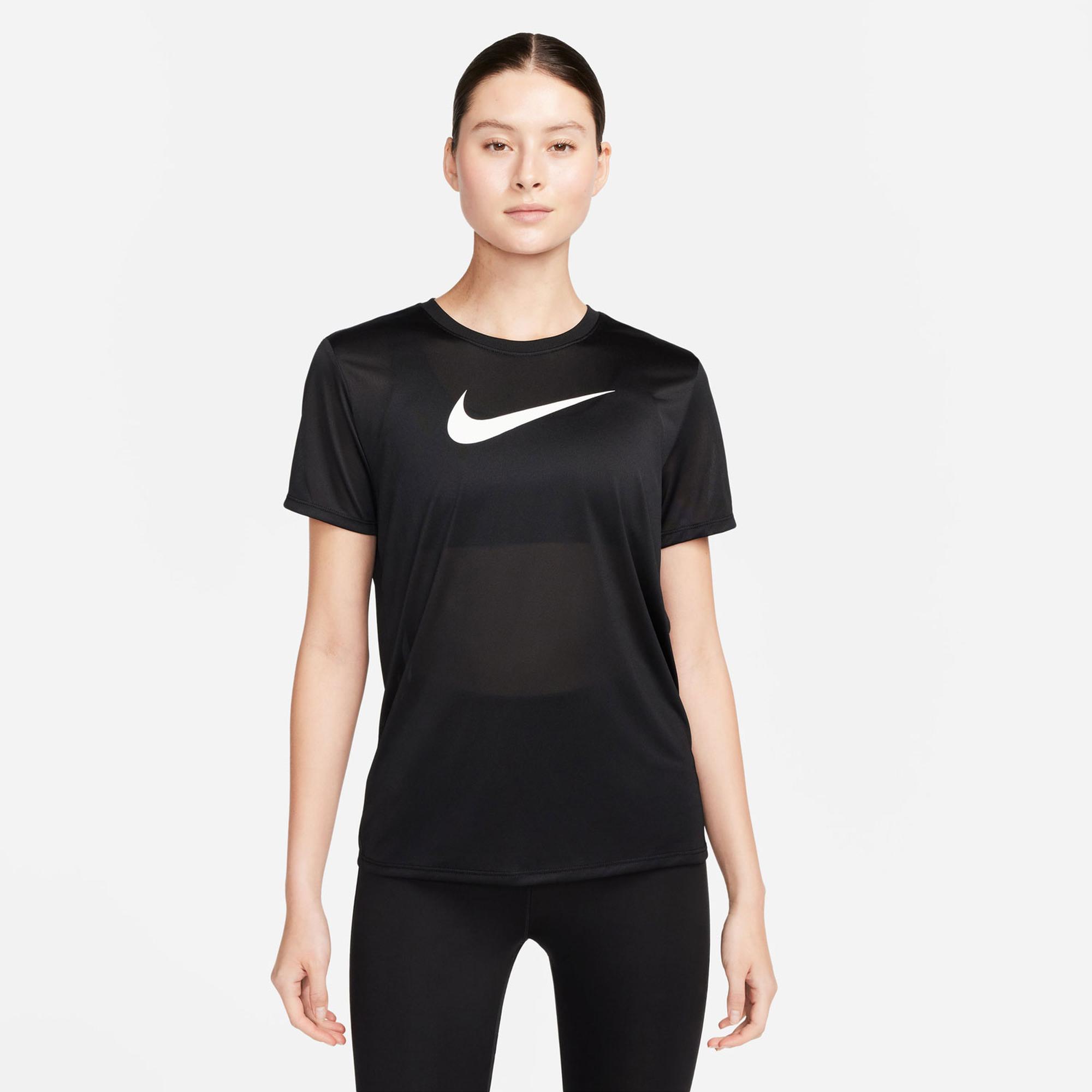 Nike Dri-Fit Graphic Kadın Siyah T-Shirt