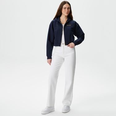  Nautica Kadın Lacivert Relaxed Fit Sweatshirt