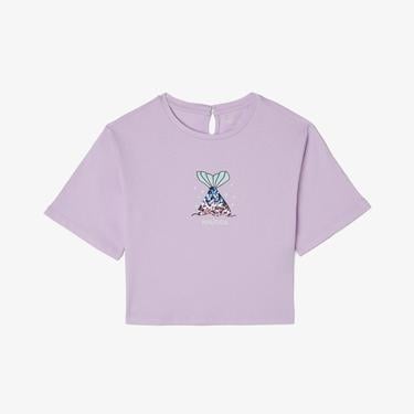  Nautica Kız Çocuk Mor Relaxed Fit T-Shirt