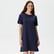 Nautica Kadın Lacivert Relaxed Fit Kısa Kollu Elbise