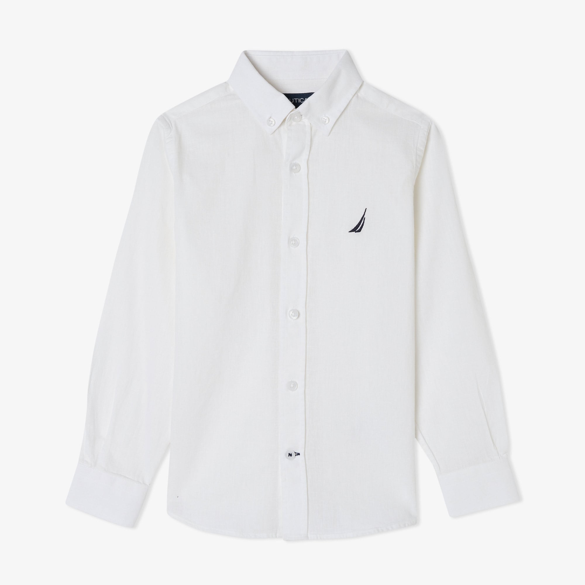 Nautica Erkek Çocuk Beyaz Gömlek