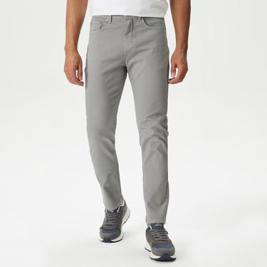  Nautica Erkek Gri Slim Fit Pantolon