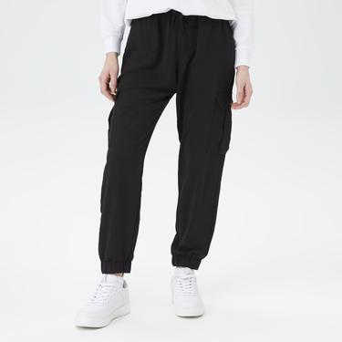  Nautica Kadın Siyah Relaxed Fit Pantolon