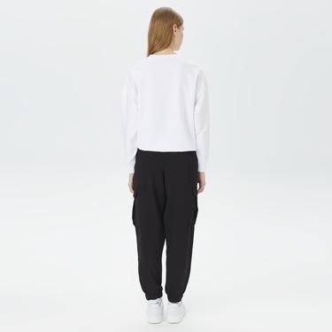  Nautica Kadın Siyah Relaxed Fit Pantolon