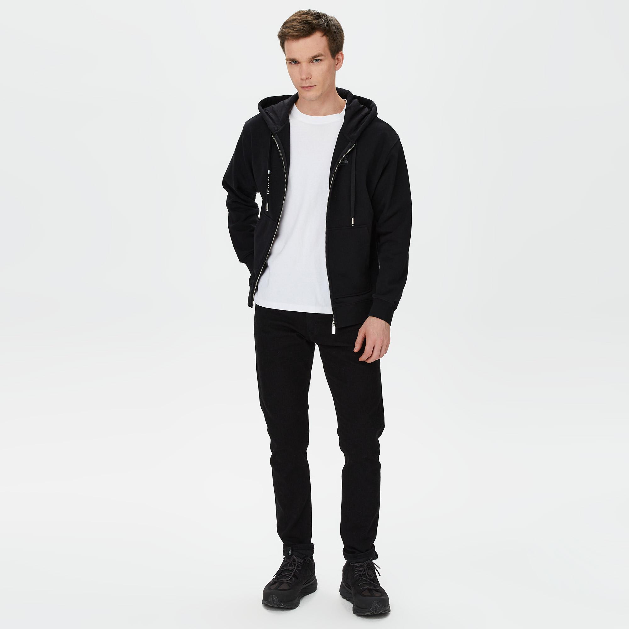 Sportempt Lifestyle Erkek Siyah Sweatshirt