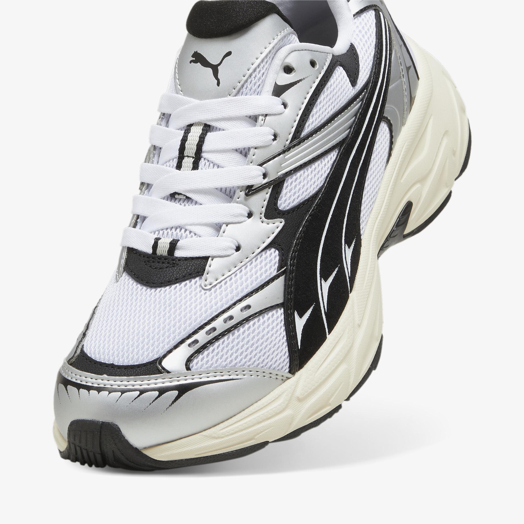 Puma Morphic Retro Unisex Siyah/Beyaz Spor Ayakkabı