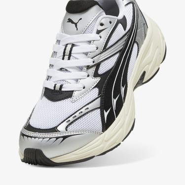  Puma Morphic Retro Unisex Siyah/Beyaz Spor Ayakkabı