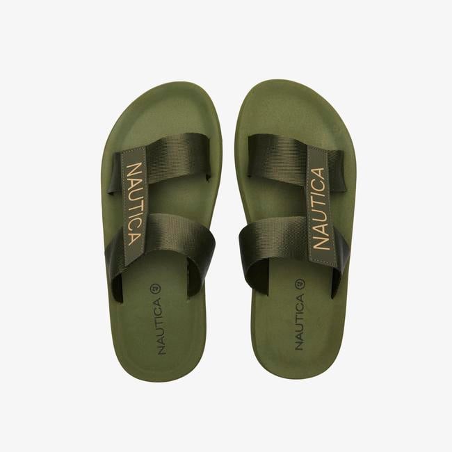  Nautica Erkek Yeşil Terlik