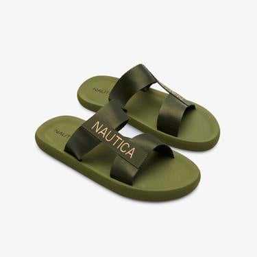  Nautica Erkek Yeşil Terlik