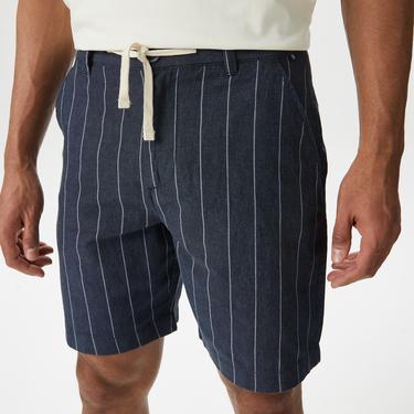  Nautica Erkek Lacivert Classic Fit Bermuda