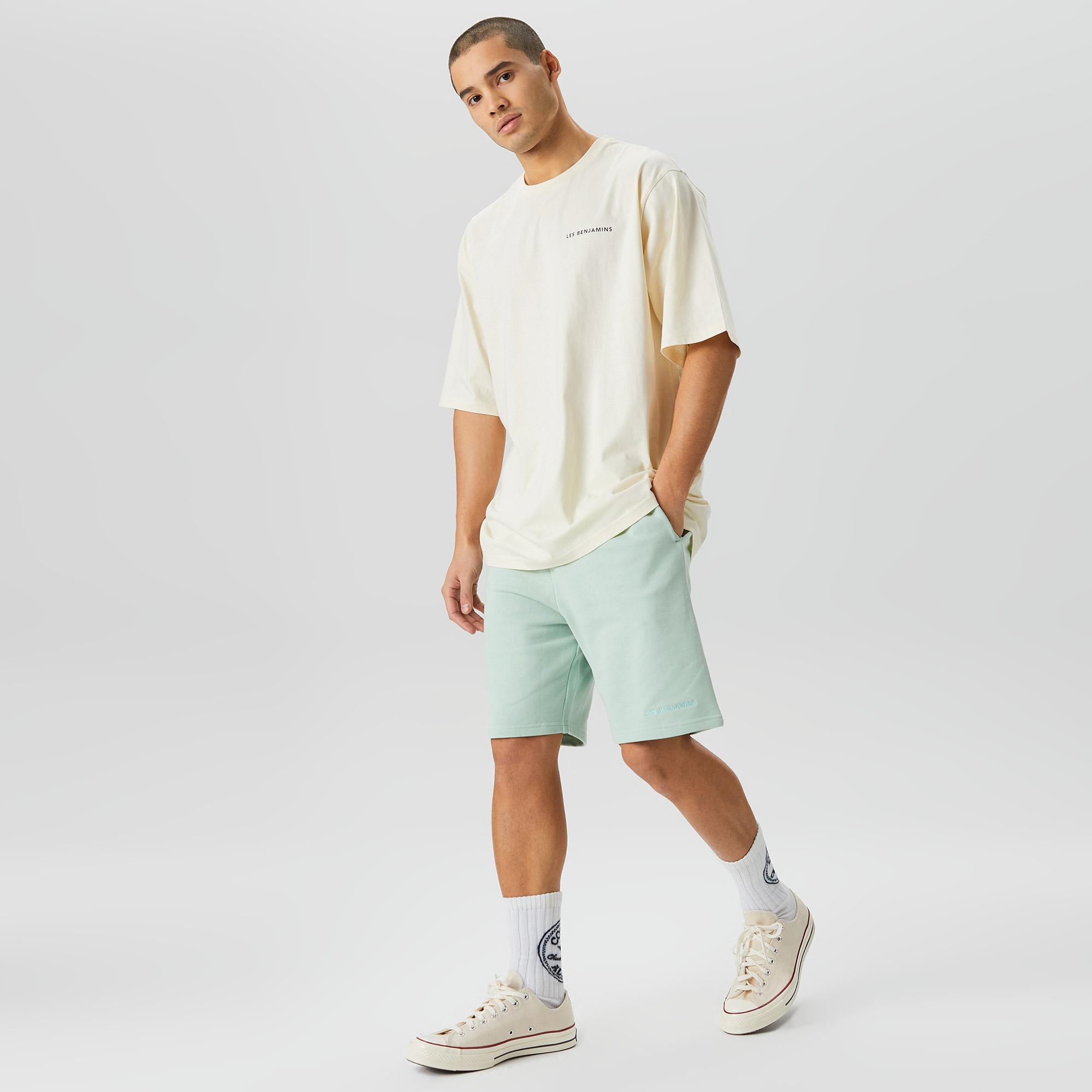 Les Benjamins Core Erkek Beyaz T-Shirt