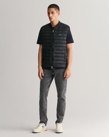  GANT Erkek Siyah Hakim Yaka Kapitone Yelek