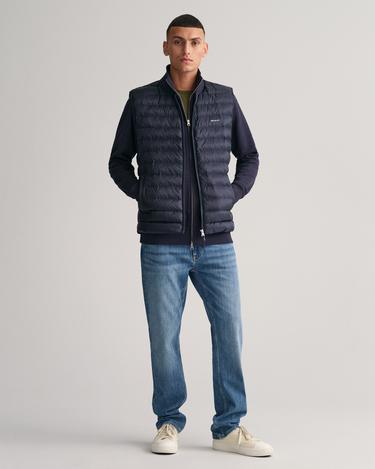  GANT Erkek Lacivert Hakim Yaka Kapitone Yelek