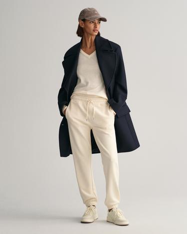  GANT Kadın Beyaz Regular Fit Eşofman Altı