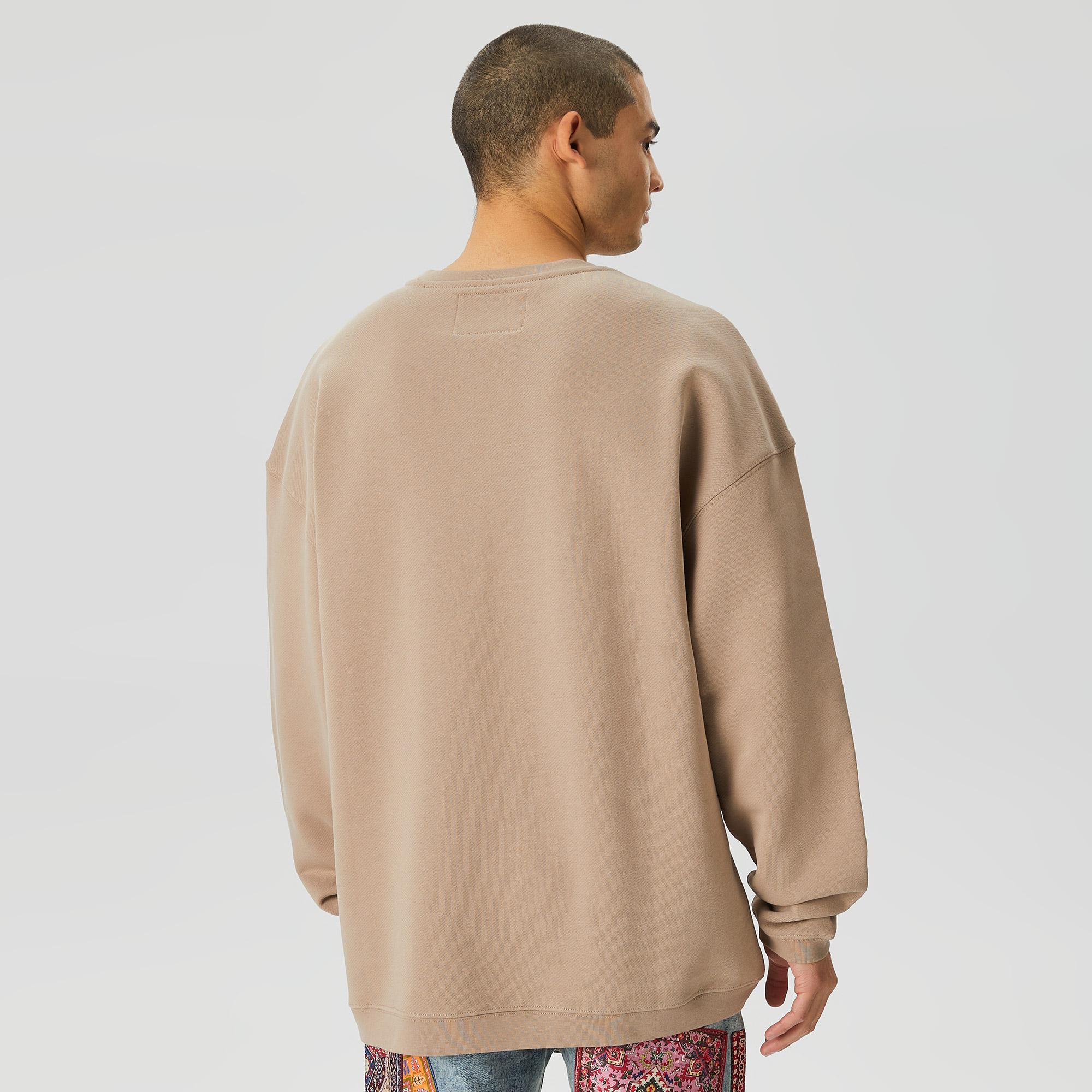 Les Benjamins x Market Repair Shop 601 Unisex Gri Sweatshirt