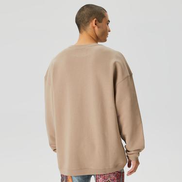  Les Benjamins Market Unisex Kahverengi Sweatshirt