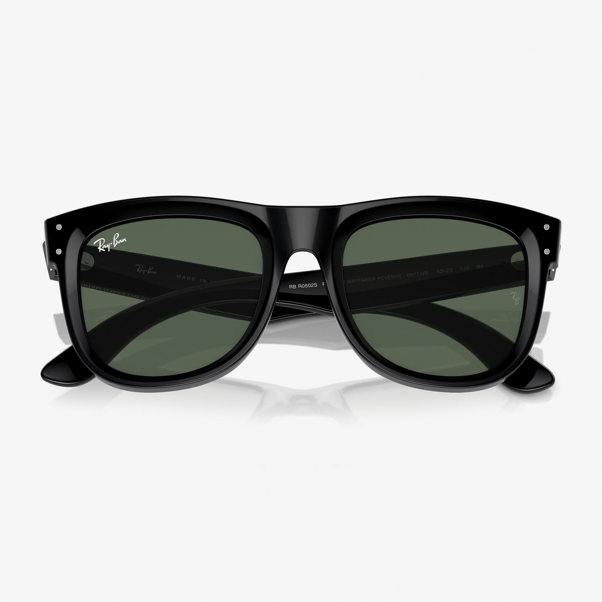 RAY-BAN Wayfarer Reverse Unisex Siyah Güneş Gözlüğü