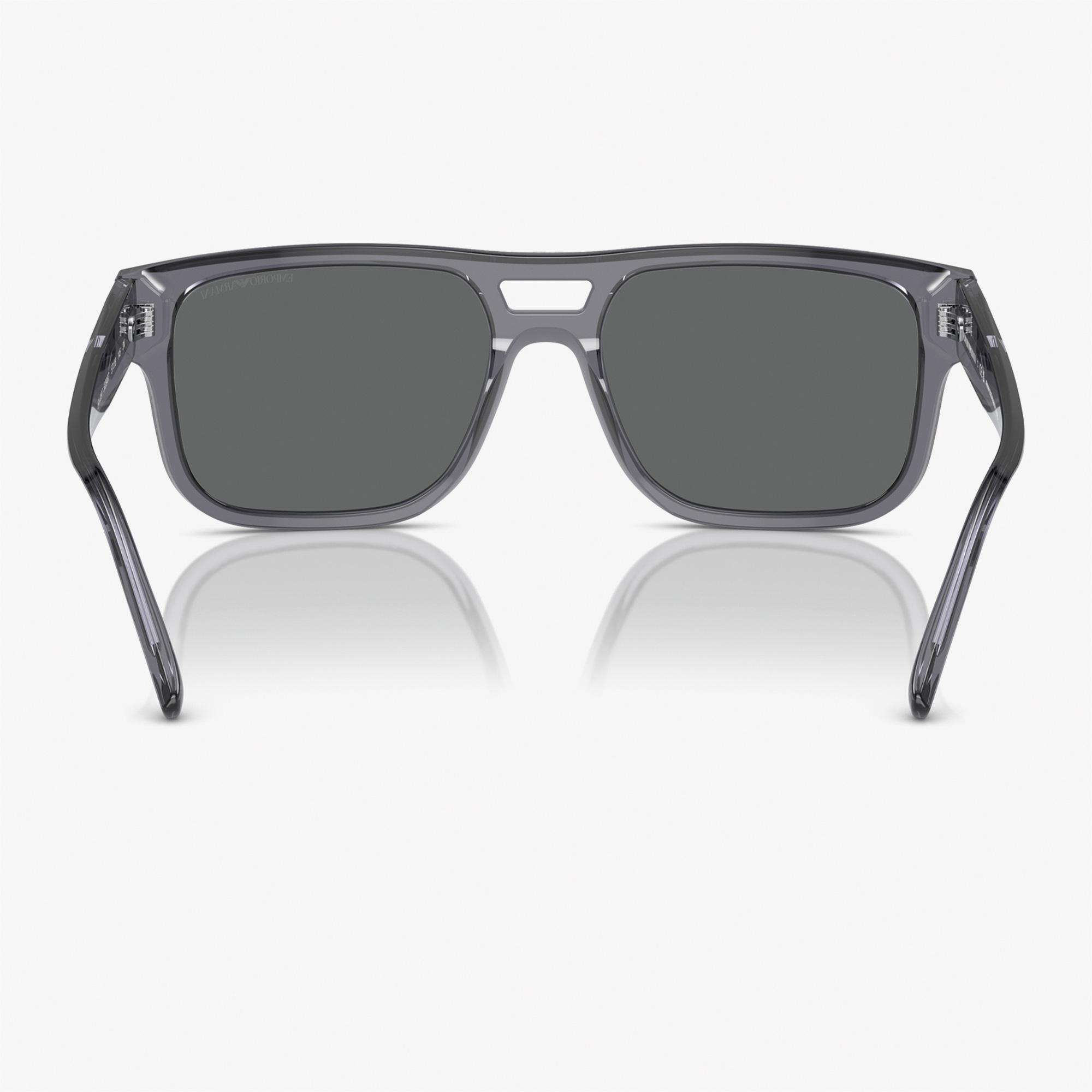 EMPORIO ARMANI 0EA4197 Acetate Erkek Gri Güneş Gözlüğü