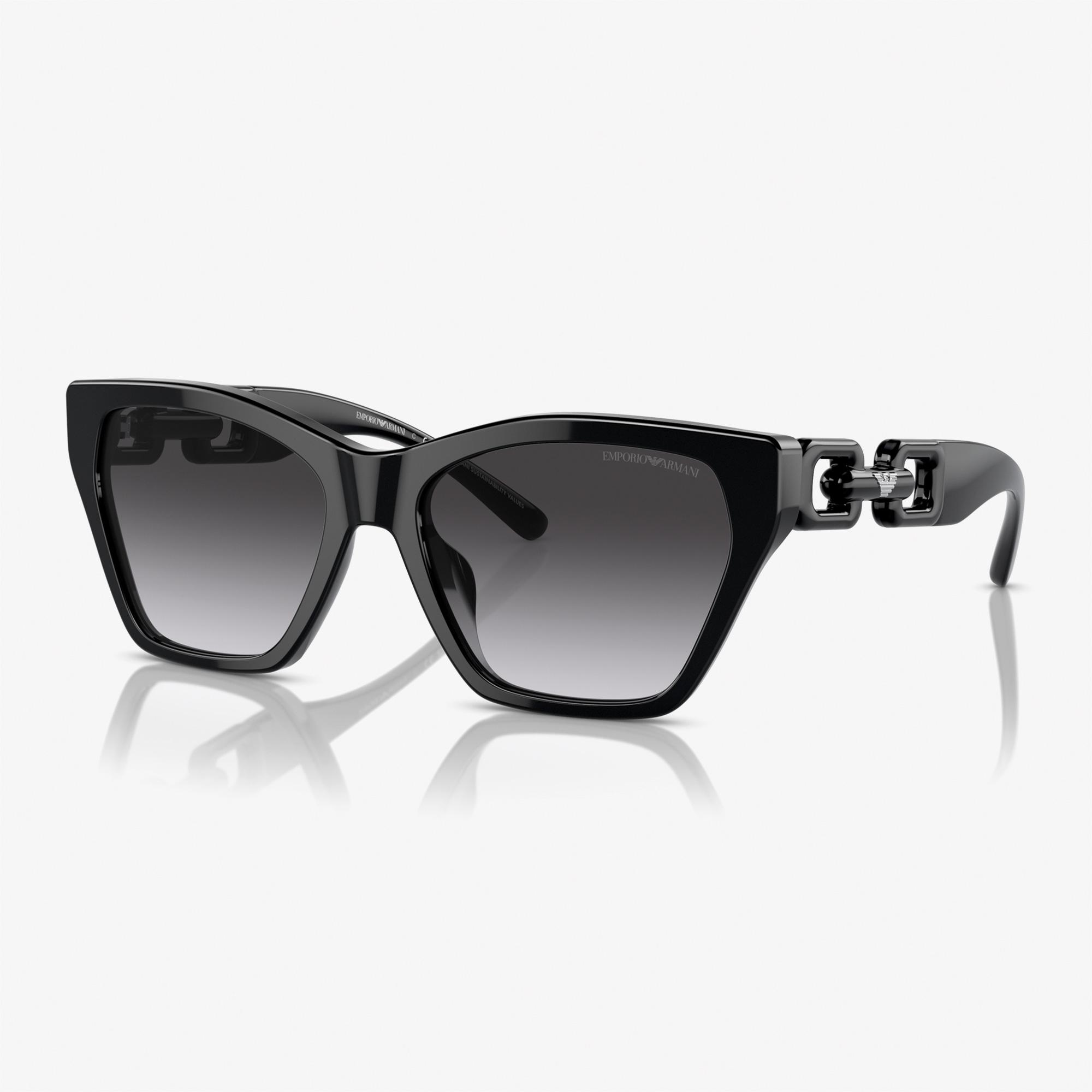 EMPORIO ARMANI 0EA4203U Acetate Kadın Siyah Güneş Gözlüğü
