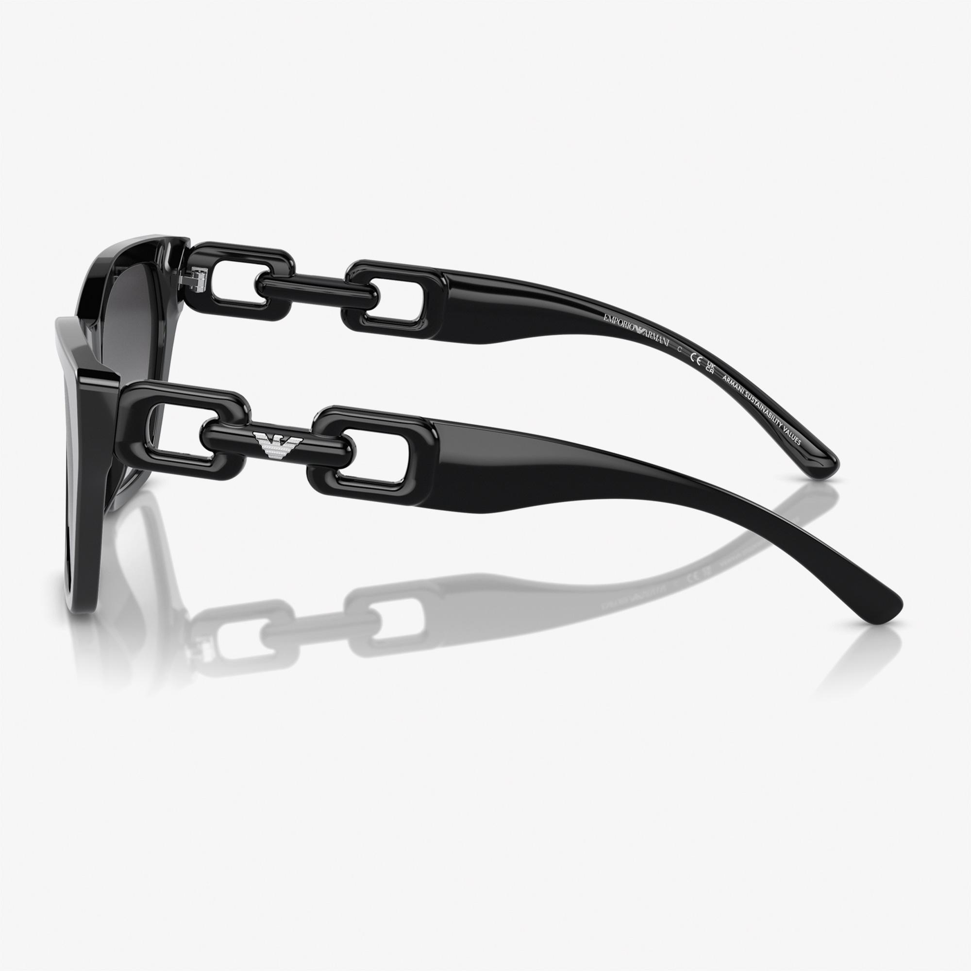 EMPORIO ARMANI 0EA4203U Acetate Kadın Siyah Güneş Gözlüğü